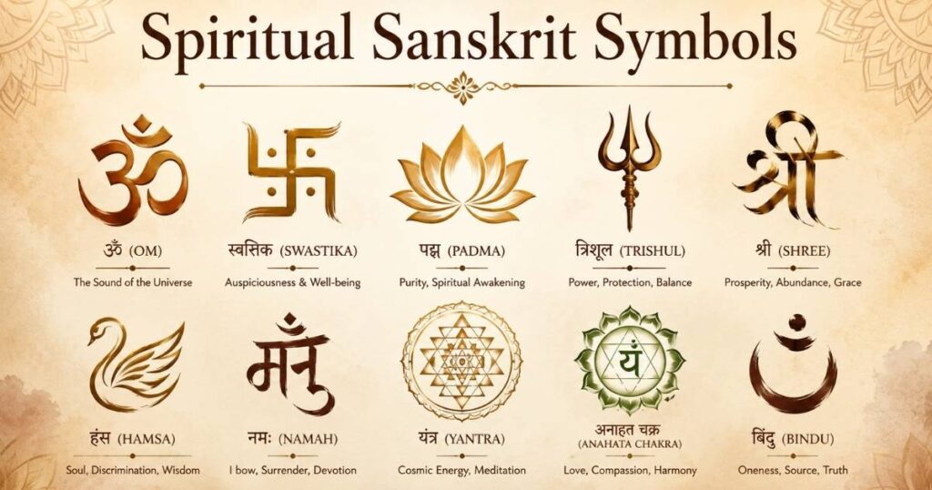 Spiritual Sanskrit Symbols