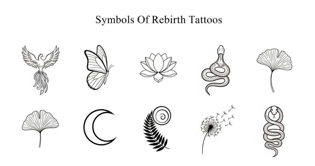 Symbols Of Rebirth Tattoos