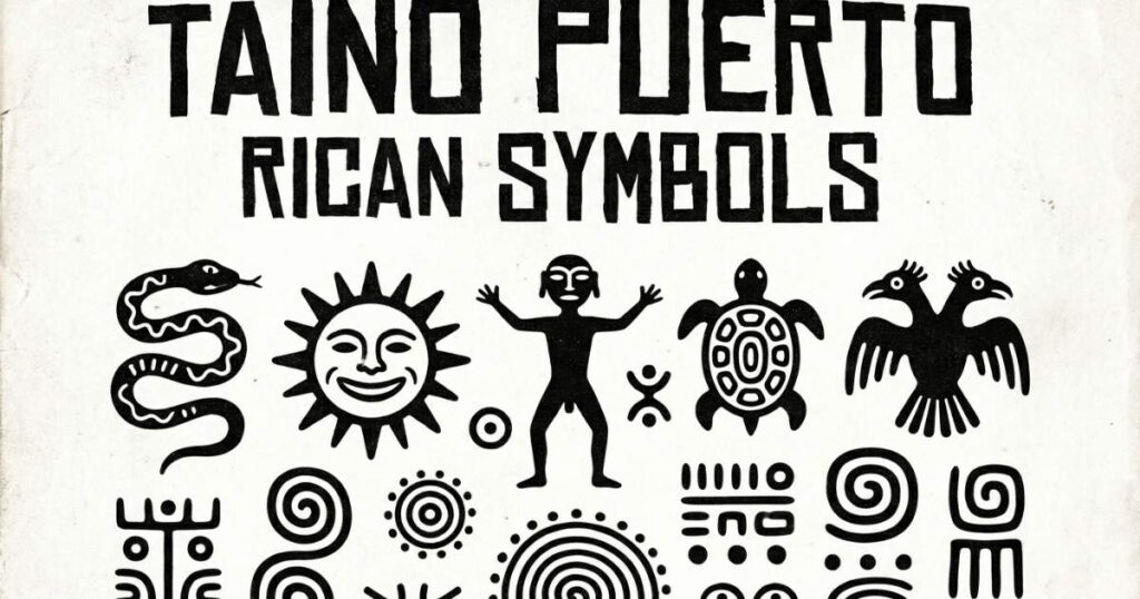 Taino Puerto Rican Symbols