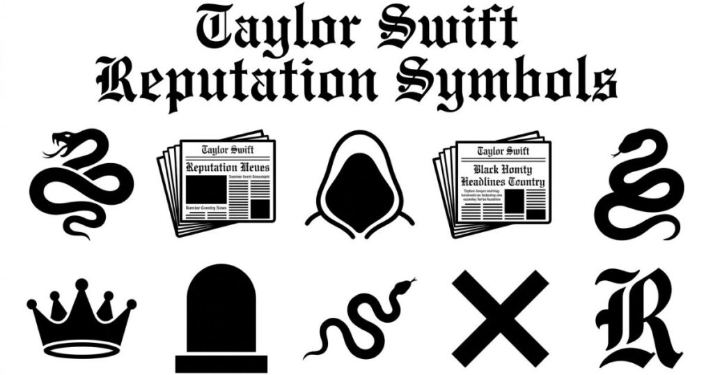Taylor Swift Reputation Symbols