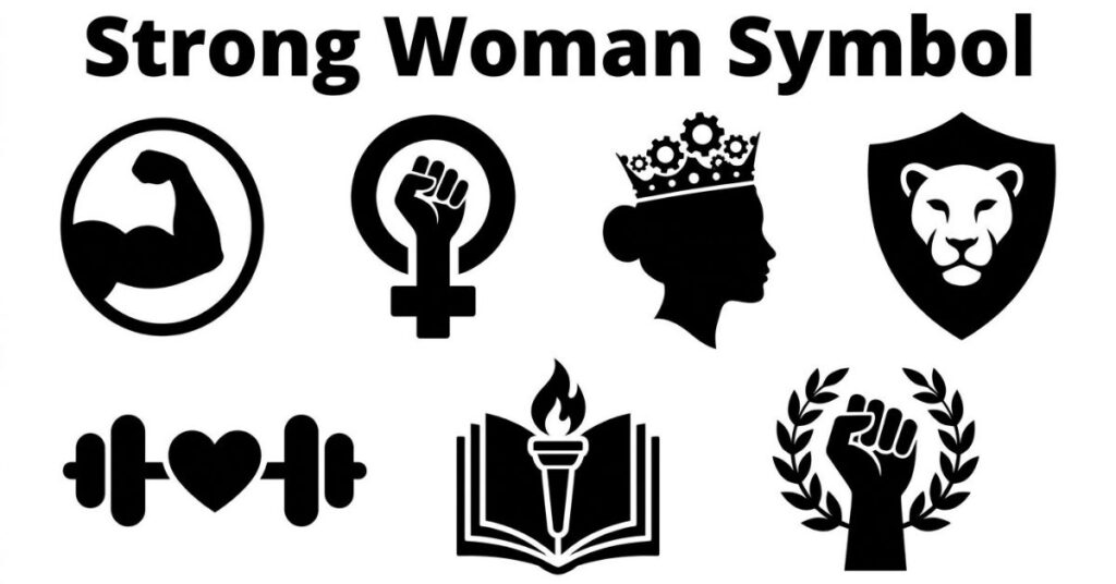 Strong Woman Symbol