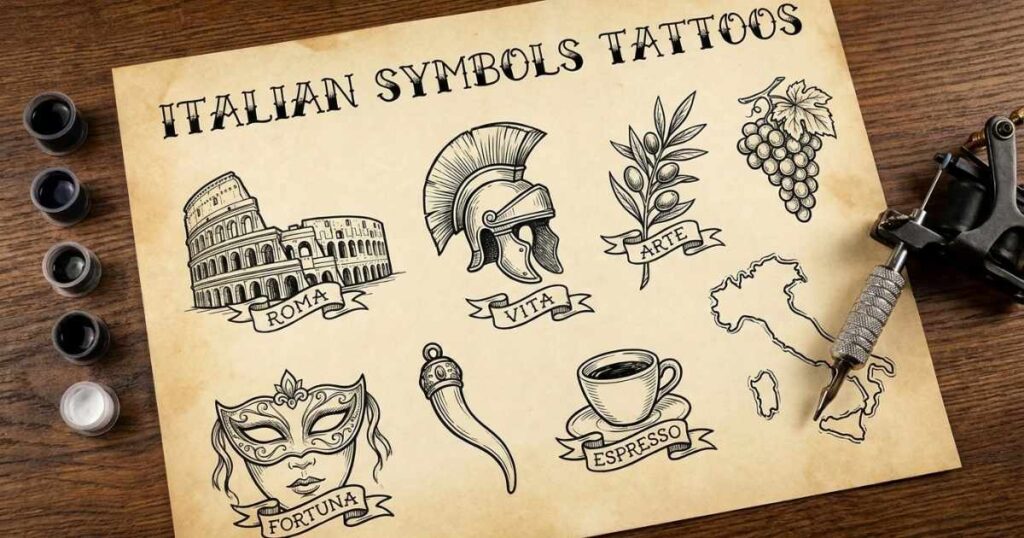 Italian Symbols Tattoos