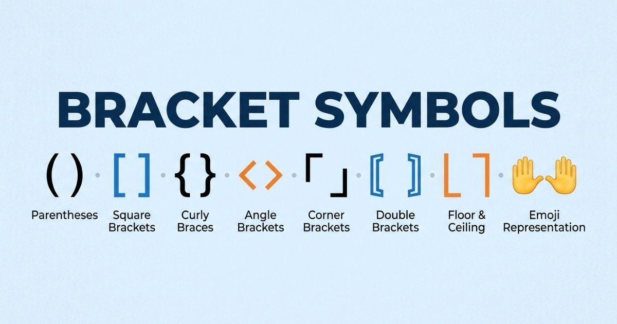 Bracket Symbols