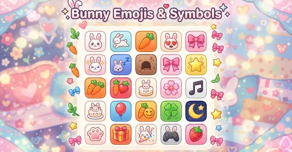 Bunny Emojis Symbols
