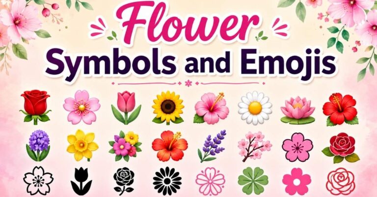 Flower Symbols