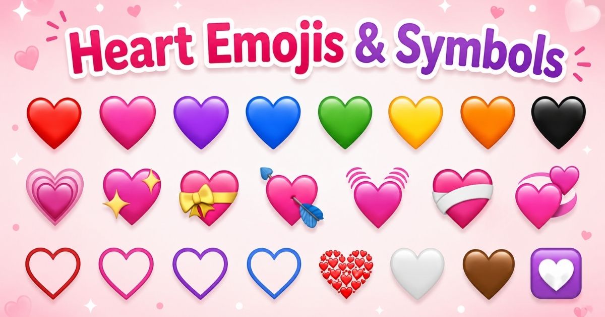 Heart Emojis & Symbols