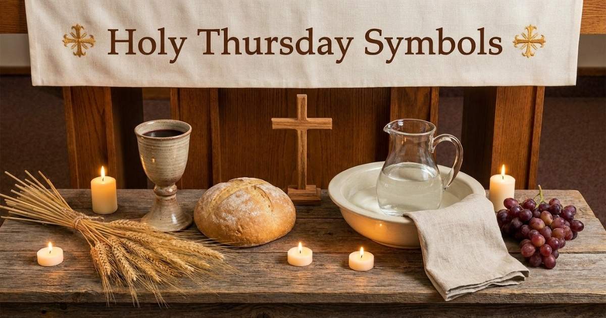 Holy Thursday Symbols