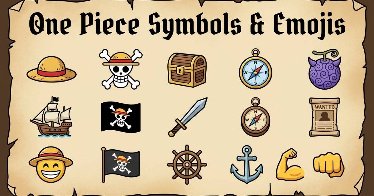 One Piece Symbols