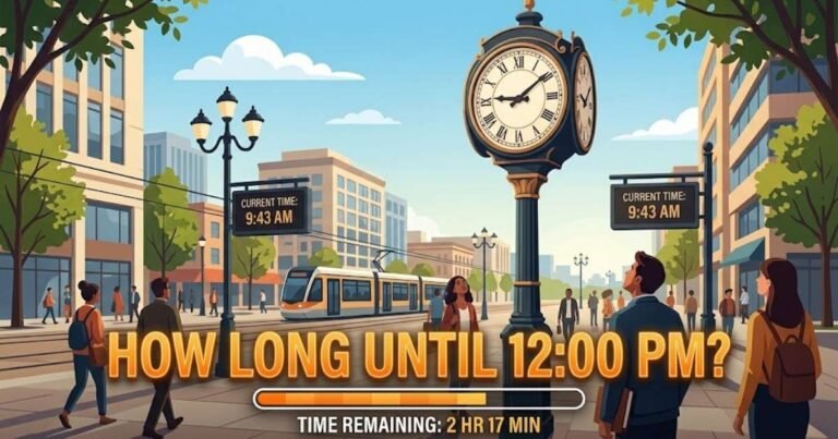 How Long Until 12:00 PM?