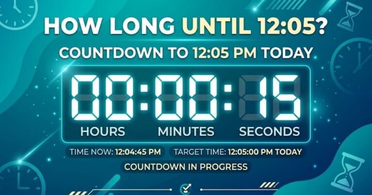 How Long Until 1205