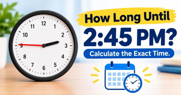 How Long Until 2:45 PM