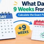 What Date Is 9 Weeks From Today