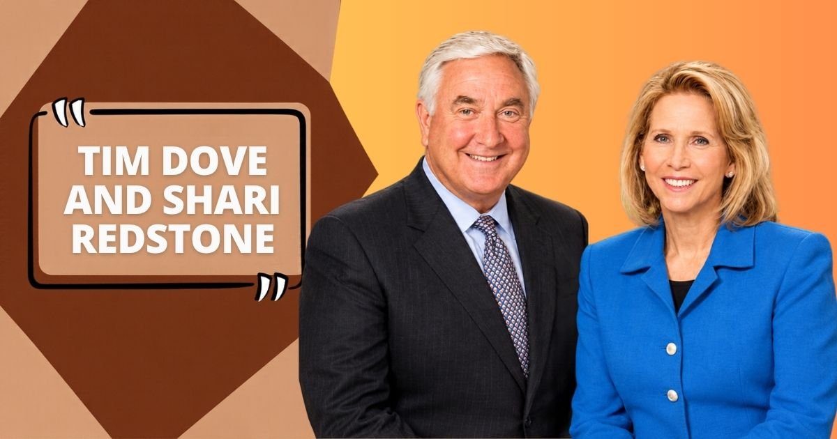 Tim Dove and Shari Redstone
